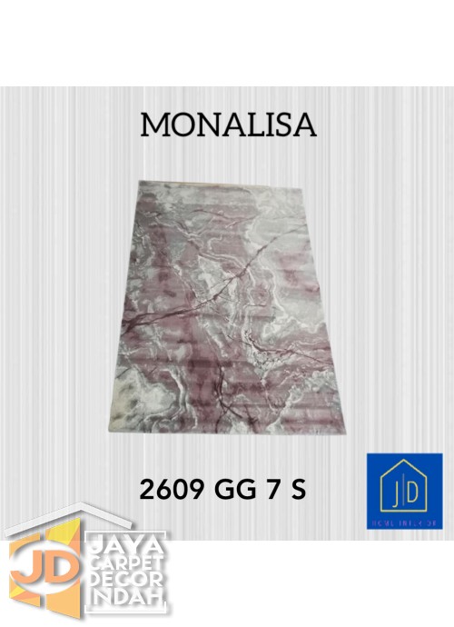 Karpet Permadani Monalisa 2609 GG 7 S Ukuran 120x160, 160x230, 200x300, 240x340